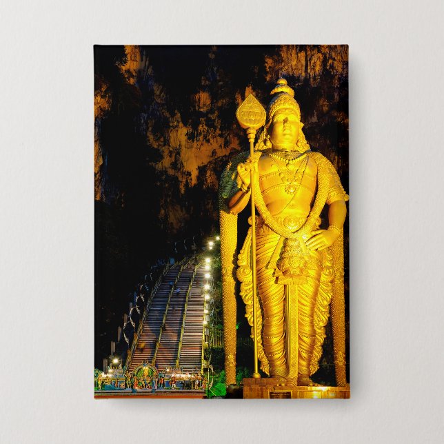 Batu Caves Button (Front)