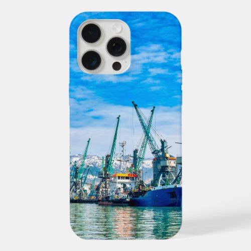 Batumi sea port iPhone 15 pro max case