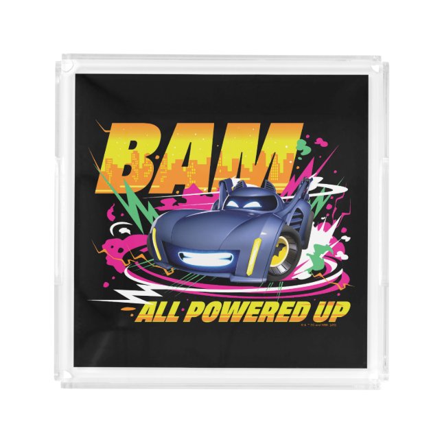 Batwheels™ Bam - All Powered Up Acrylic Tray (Front)