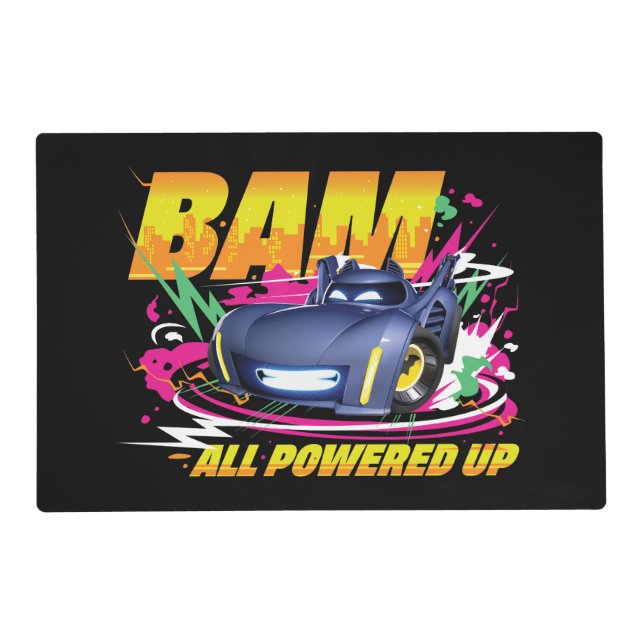 Batwheels™ Bam - All Powered Up Placemat (Front)