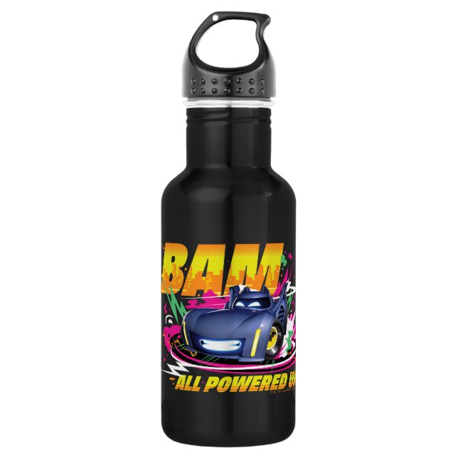 Batwheels™ Bam - All Powered Up Stainless Steel Water Bottle (Front)