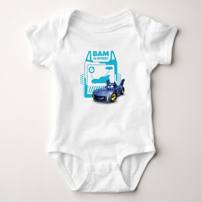 Batwheels™ Bam - The Batmobile Baby Bodysuit (Front)