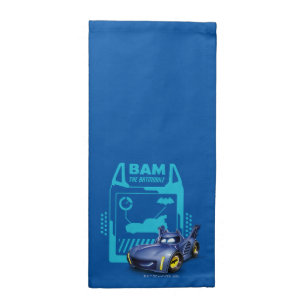Batwheels™ Bam - The Batmobile Cloth Napkin