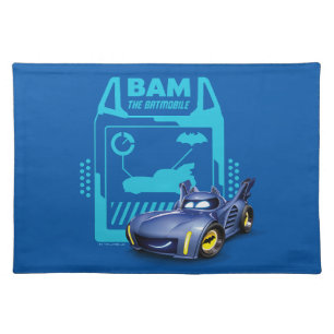 Batwheels™ Bam - The Batmobile Cloth Placemat