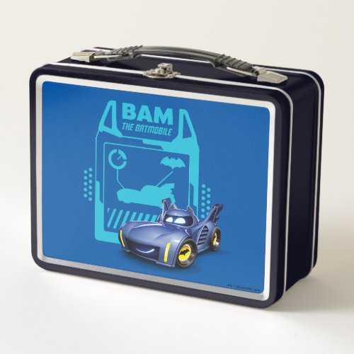 Batwheels Bam _ The Batmobile Metal Lunch Box