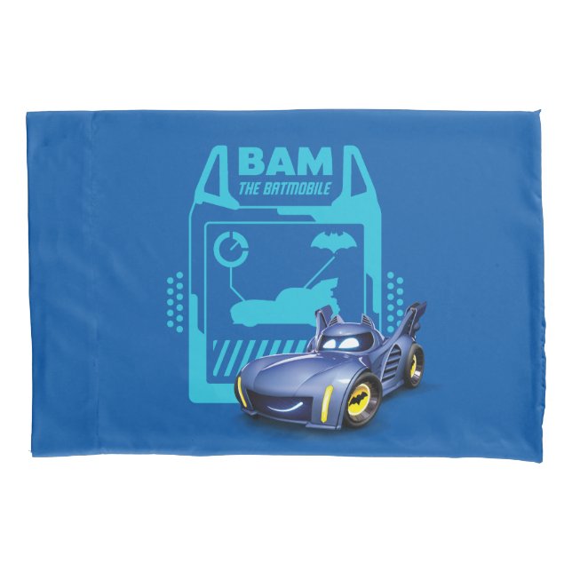 Batwheels™ Bam - The Batmobile Pillow Case (Front)