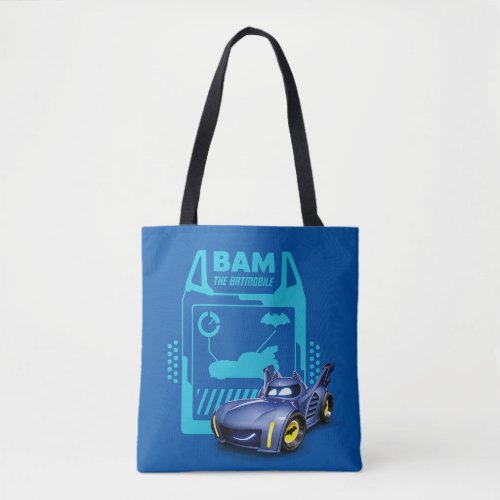 Batwheels Bam _ The Batmobile Tote Bag