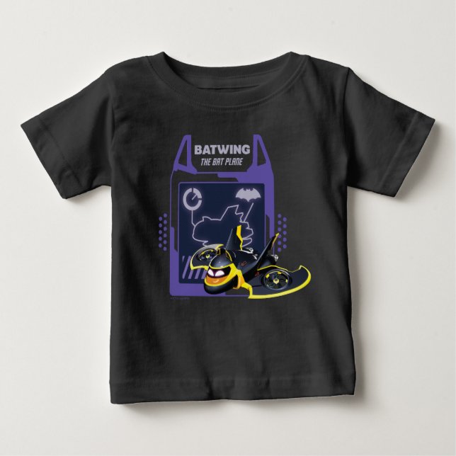 Batwheels™ Batwing - The Bat Plane Baby T-Shirt (Front)