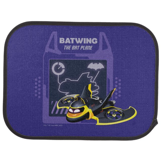 Batwheels™ Batwing - The Bat Plane Car Floor Mat (Rear)