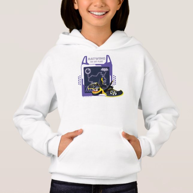 Batwheels™ Batwing - The Bat Plane Hoodie (Front)