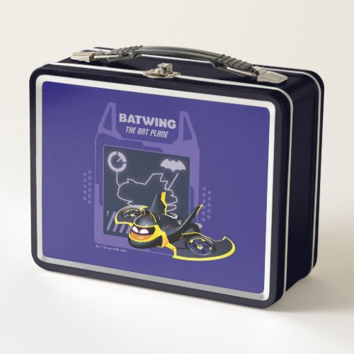 Batwheels Batwing _ The Bat Plane Metal Lunch Box