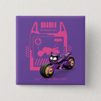 Batwheels™ Bibi - The Batgirl Cycle Button by batman at Zazzle