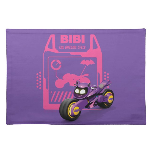 Batwheels™ Bibi - The Batgirl Cycle Cloth Placemat (Front)