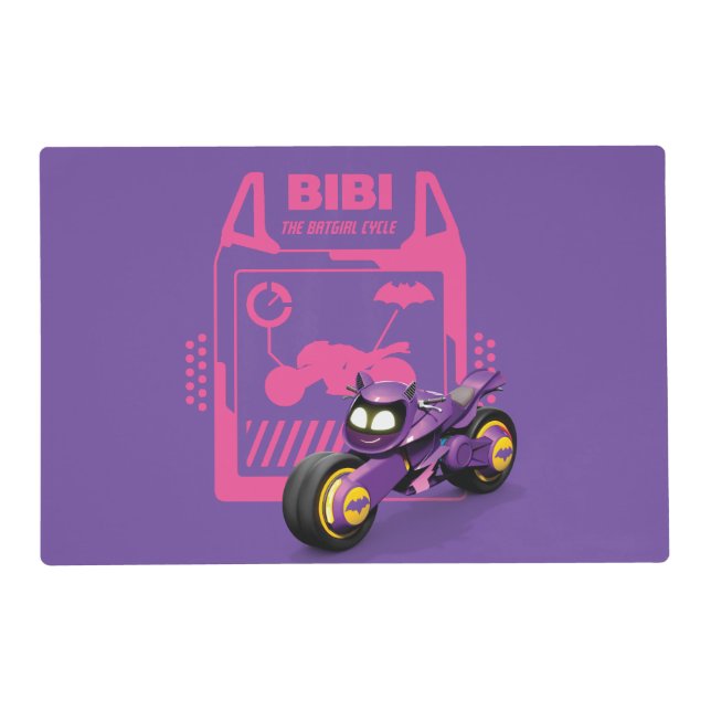 Batwheels™ Bibi - The Batgirl Cycle Placemat (Front)