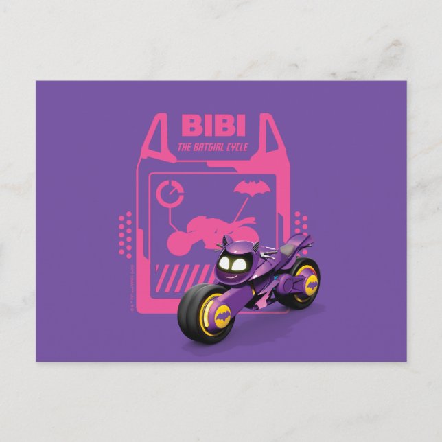 Batwheels™ Bibi - The Batgirl Cycle Postcard (Front)