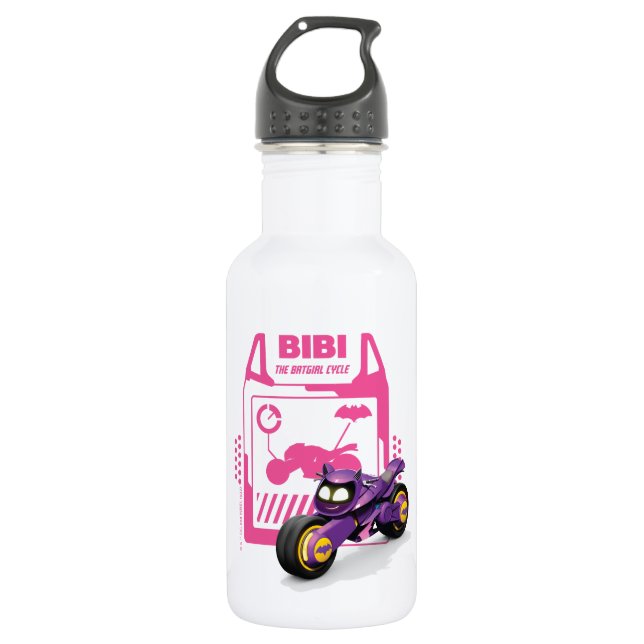 Batwheels™ Bibi - The Batgirl Cycle Stainless Steel Water Bottle (Front)