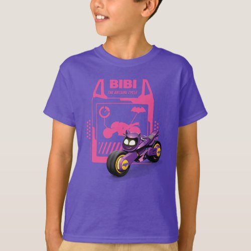 Batwheelsâ Bibi _ The Batgirl Cycle T_Shirt