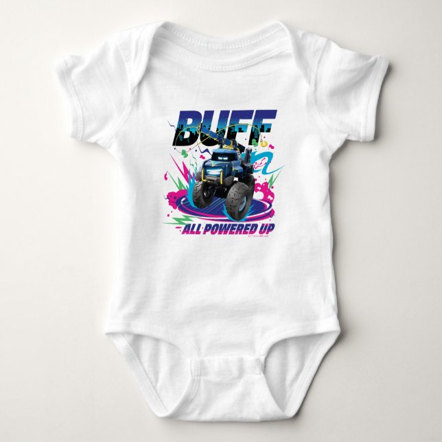 Batwheels™ Buff - All Powered Up Baby Bodysuit (Front)