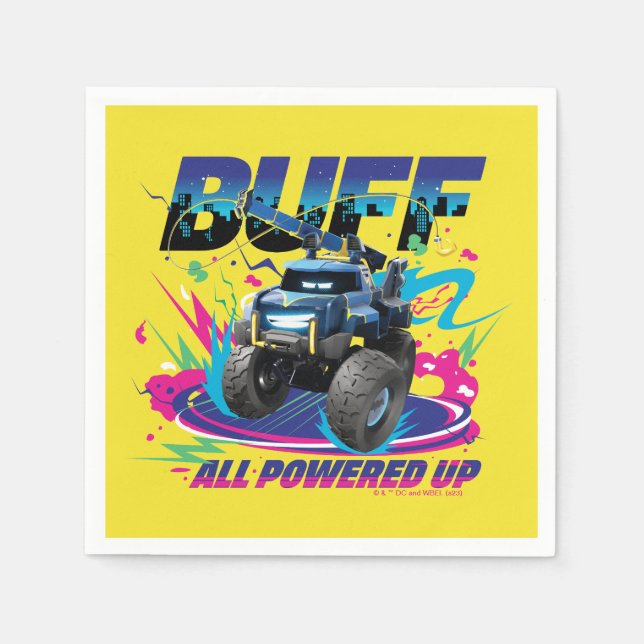 Batwheels™ Buff - All Powered Up Napkins (Front)