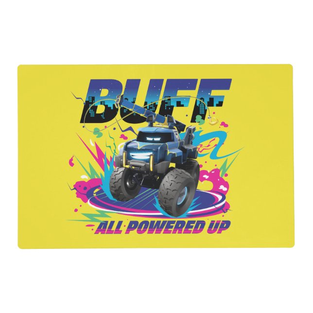 Batwheels™ Buff - All Powered Up Placemat (Front)