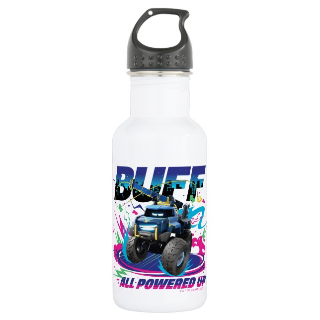 Batwheels™ Buff - All Powered Up Stainless Steel Water Bottle (Front)