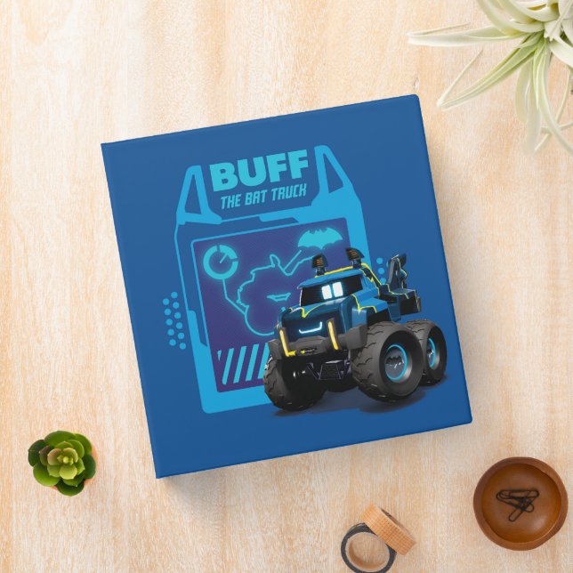 Batwheels Buff - The Bat Truck 3 Ring Binder | Zazzle