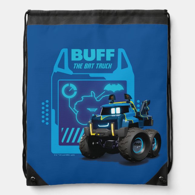 Batwheels™ Buff - The Bat Truck Drawstring Bag (Front)