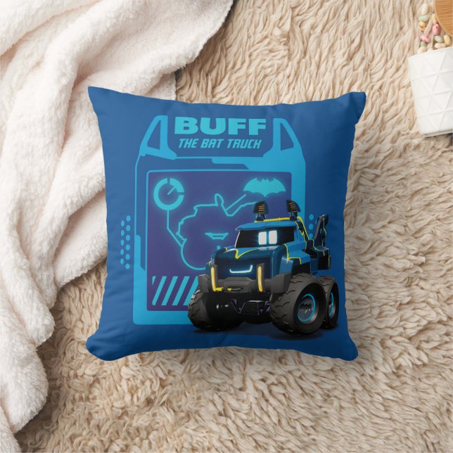 Batwheels™ Buff - The Bat Truck Throw Pillow (Blanket)