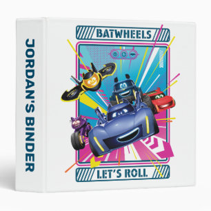 Batwheels™ - Let's Roll 3 Ring Binder
