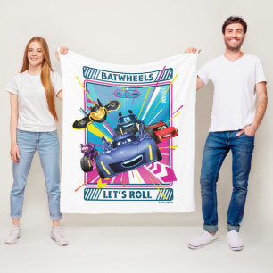 Batwheels™ - Let's Roll Fleece Blanket