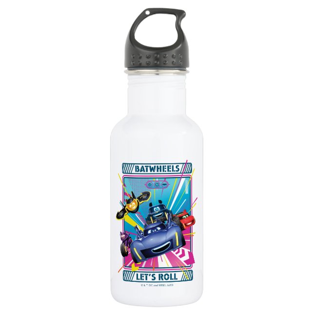 Batwheels™ - Let's Roll Stainless Steel Water Bottle (Front)