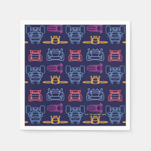 Batwheels™ Neon Outline Pattern Napkins
