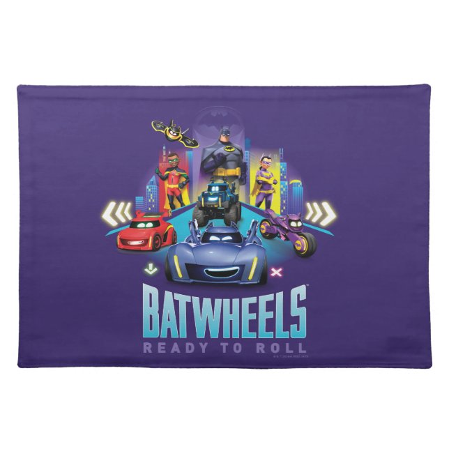 Batwheels™ - Ready to Roll Cloth Placemat (Front)