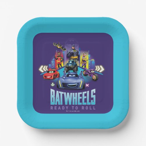 Batwheels _ Ready to Roll Paper Plates