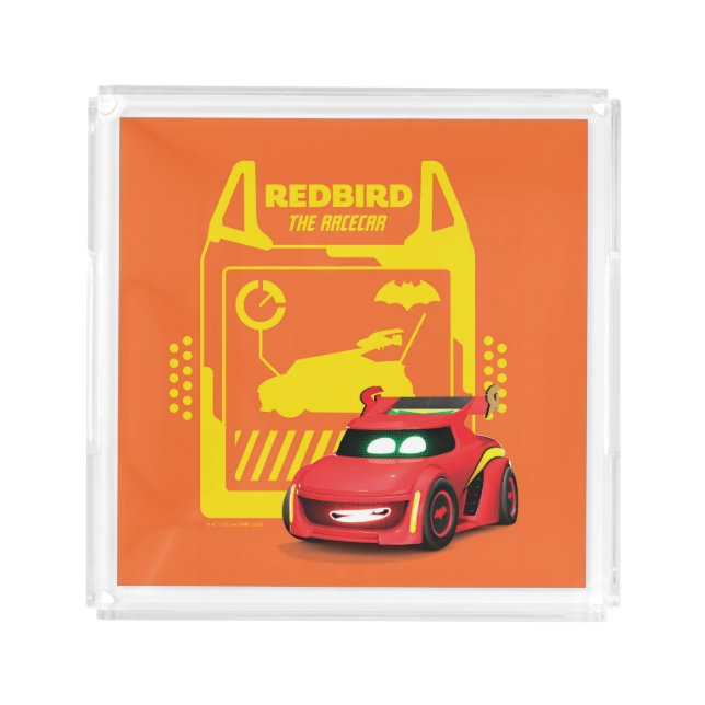 Batwheels™ Redbird - The Racecar Acrylic Tray (Front)