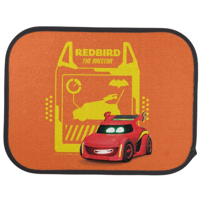 Batwheels™ Redbird - The Racecar Car Floor Mat (Rear)