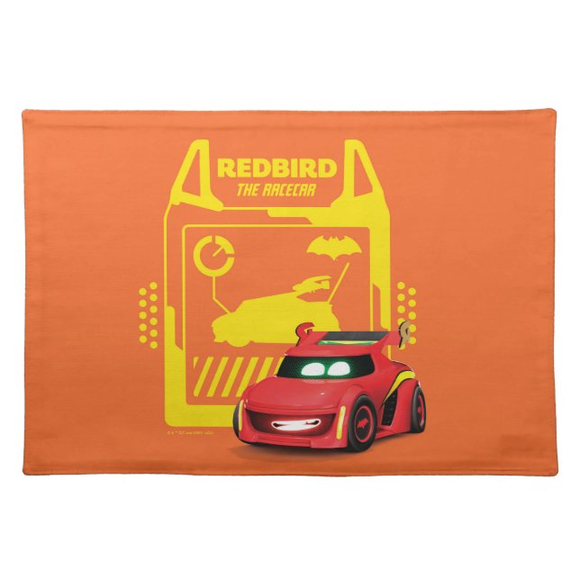 Batwheels™ Redbird - The Racecar Cloth Placemat (Front)