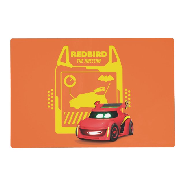 Batwheels™ Redbird - The Racecar Placemat (Front)