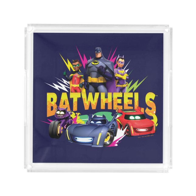Batwheels™ Superhero Team Acrylic Tray (Front)