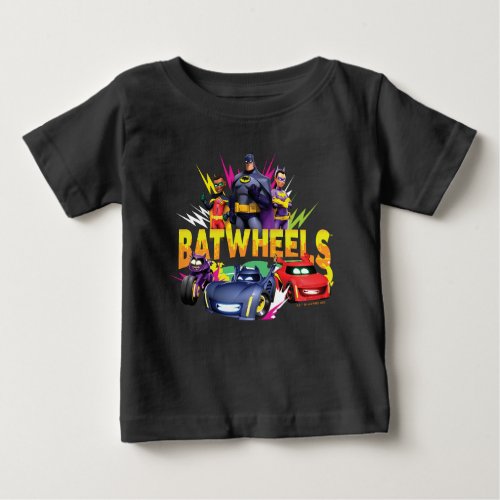 Batwheelsâ Superhero Team Baby T_Shirt