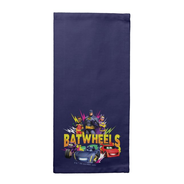 Batwheels™ Superhero Team Cloth Napkin (Half Fold)