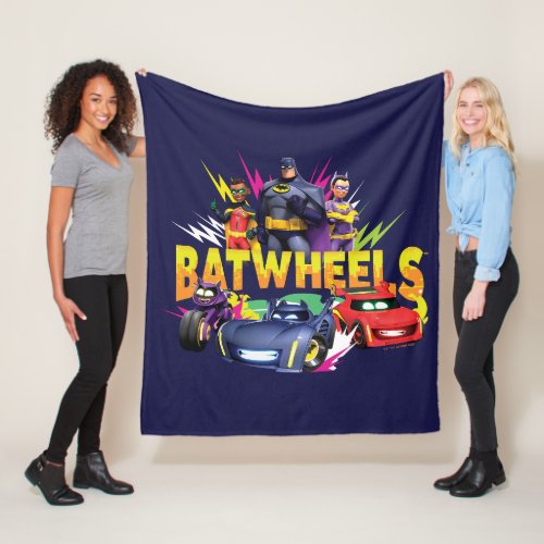 Batwheels Superhero Team Fleece Blanket