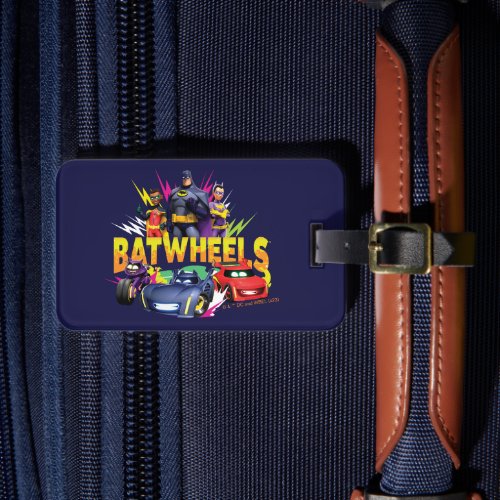 Batwheels Superhero Team Luggage Tag