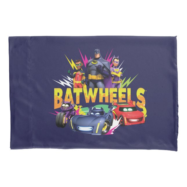 Batwheels™ Superhero Team Pillow Case (Front)