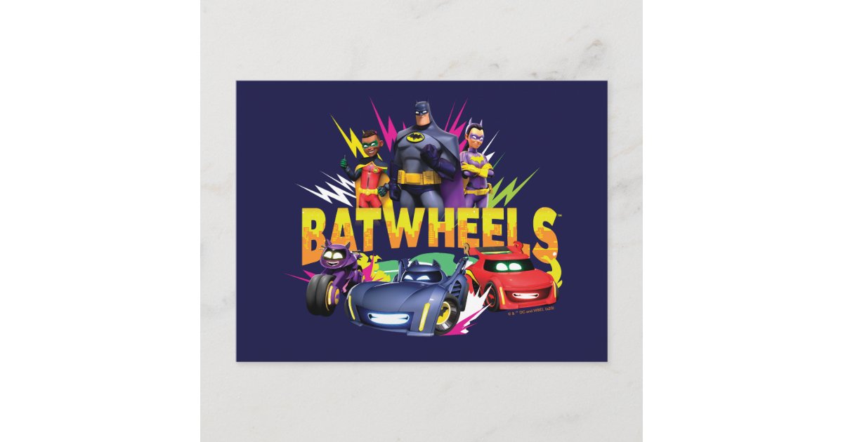 Batwheels™ Superhero Team Classic Round Sticker