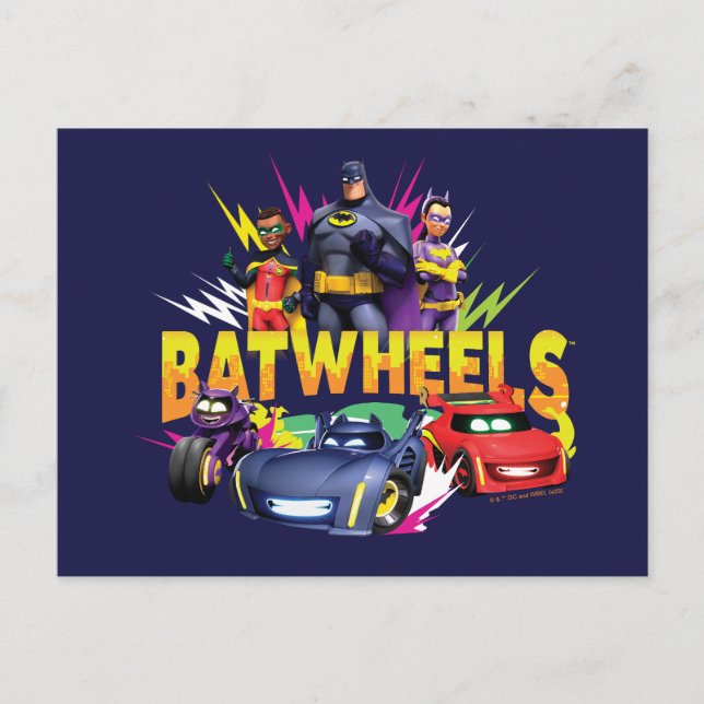 Batwheels™ Superhero Team Postcard (Front)