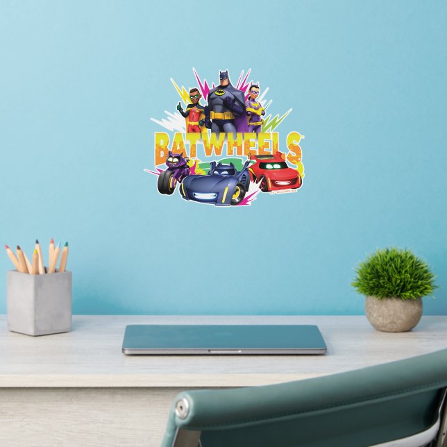 Batwheels™ Superhero Team Wall Decal (Home Office 2)