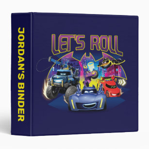 Batwheels™ Team - Let's Roll 3 Ring Binder