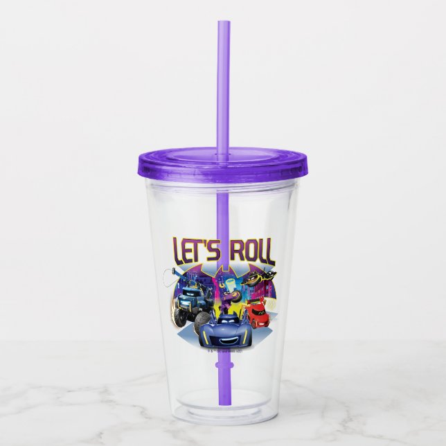 Batwheels™ Team - Let's Roll Acrylic Tumbler (Front)