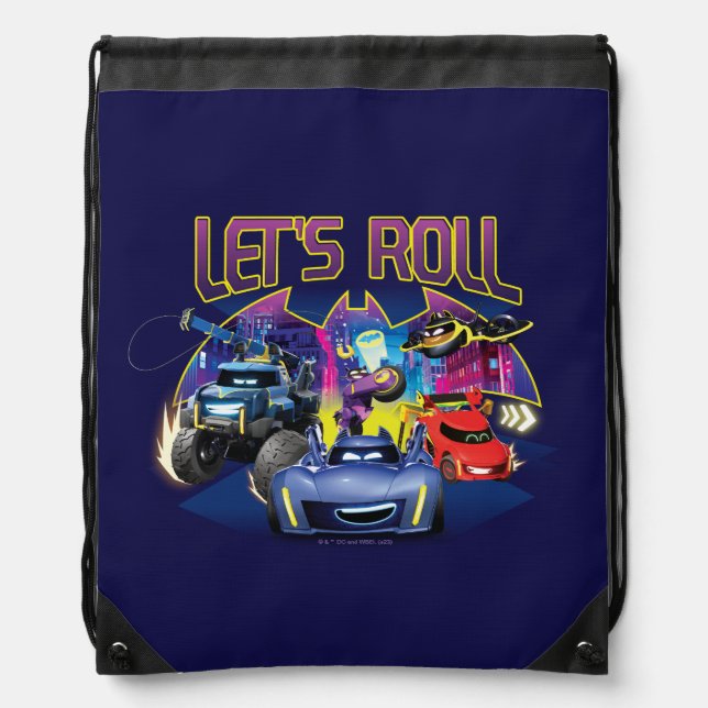 Batwheels™ Team - Let's Roll Drawstring Bag (Front)